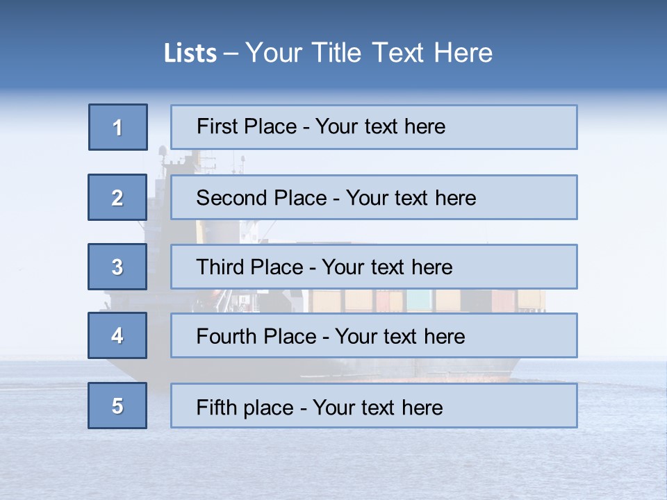 Aerial Sky Nobody PowerPoint Template