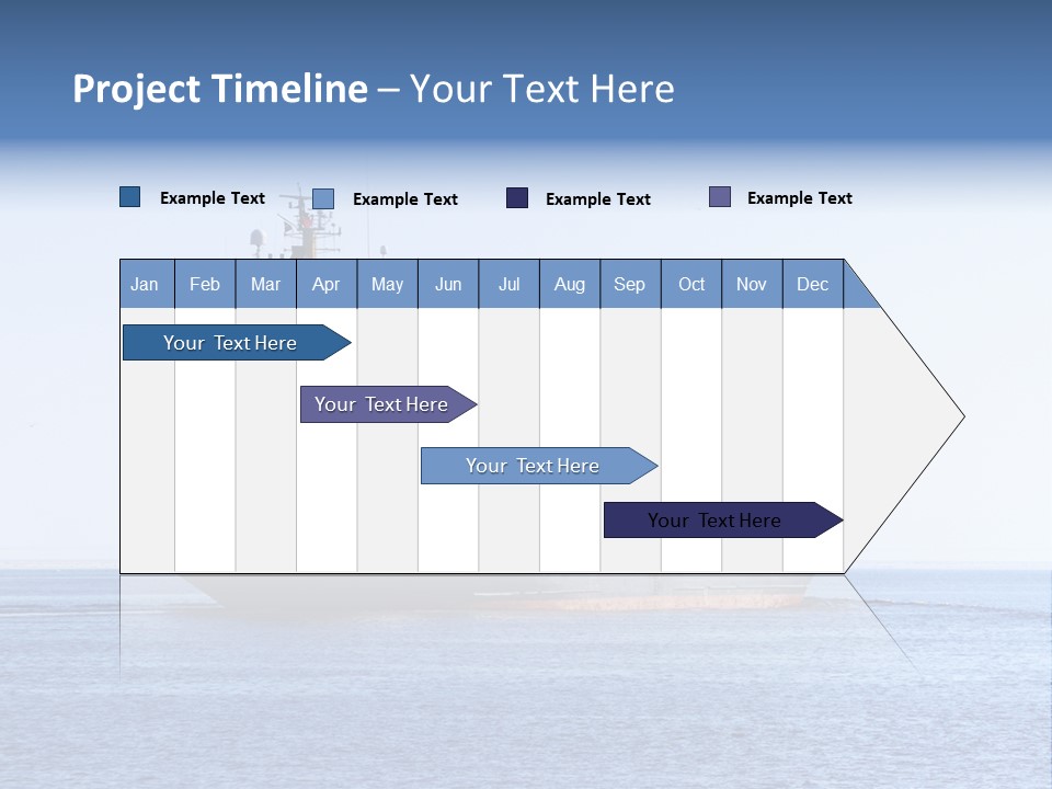 Aerial Sky Nobody PowerPoint Template