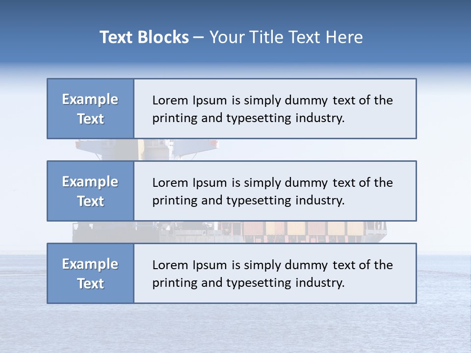 Aerial Sky Nobody PowerPoint Template
