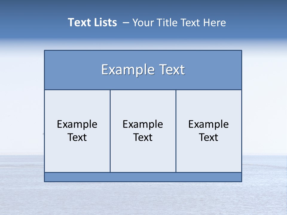 Aerial Sky Nobody PowerPoint Template
