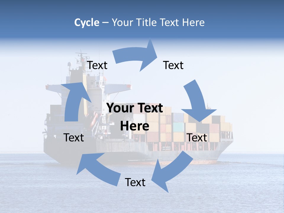Aerial Sky Nobody PowerPoint Template