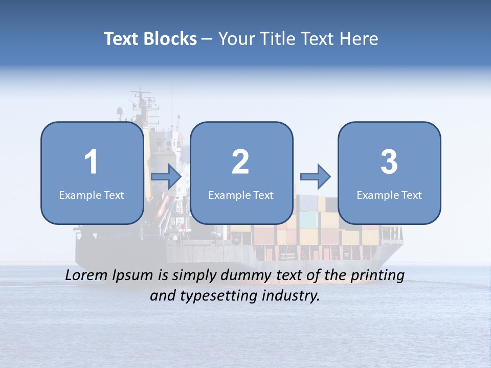 Aerial Sky Nobody PowerPoint Template