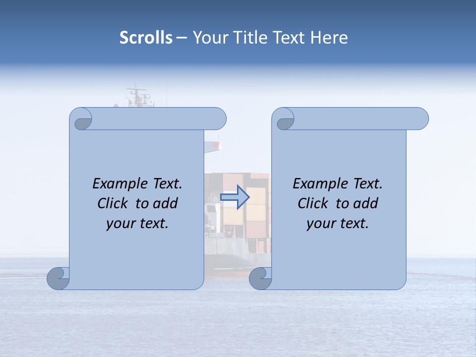 Aerial Sky Nobody PowerPoint Template