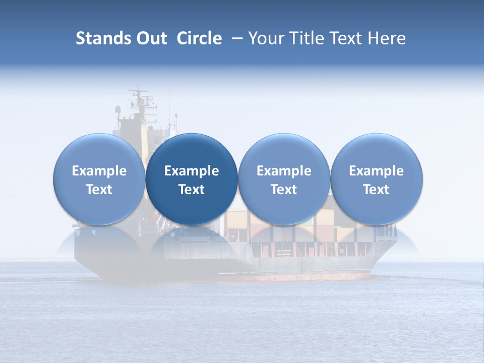 Aerial Sky Nobody PowerPoint Template