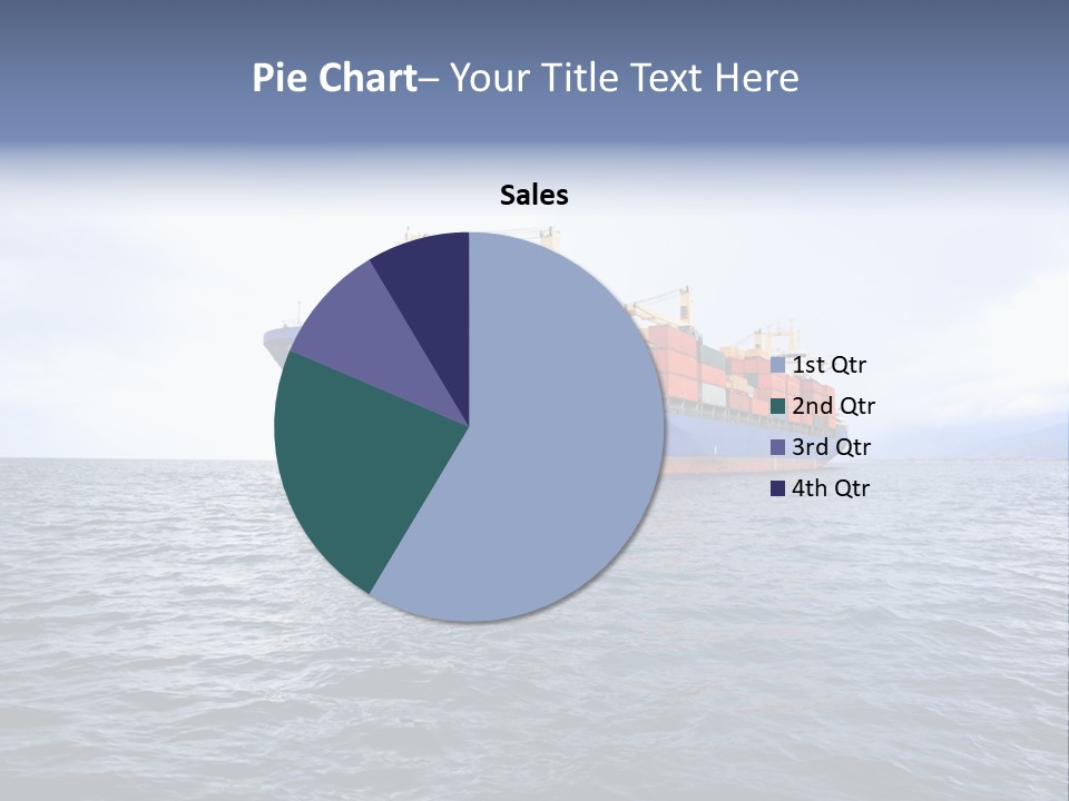 Carrier Blue Water PowerPoint Template