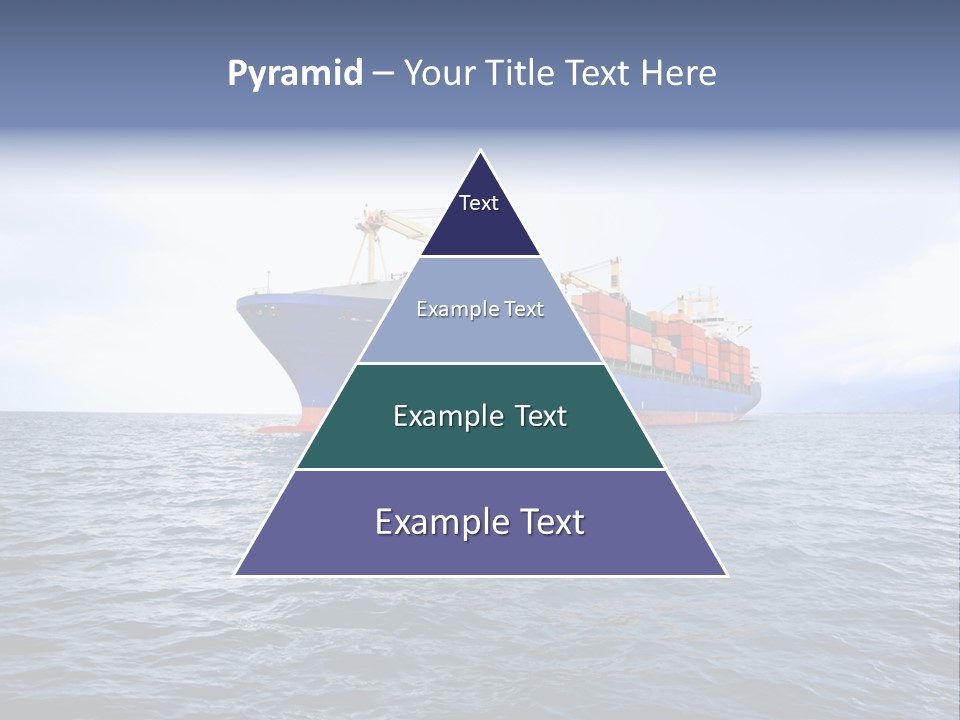 Carrier Blue Water PowerPoint Template