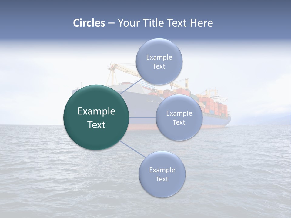 Carrier Blue Water PowerPoint Template