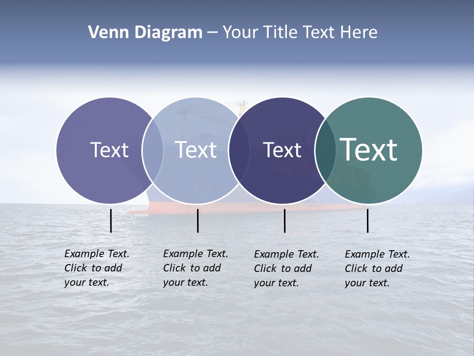 Carrier Blue Water PowerPoint Template