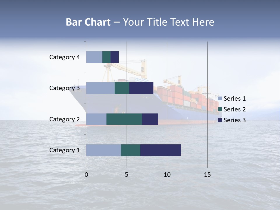 Carrier Blue Water PowerPoint Template