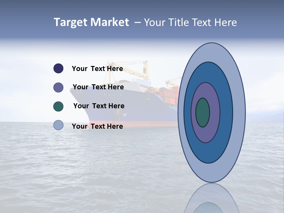 Carrier Blue Water PowerPoint Template