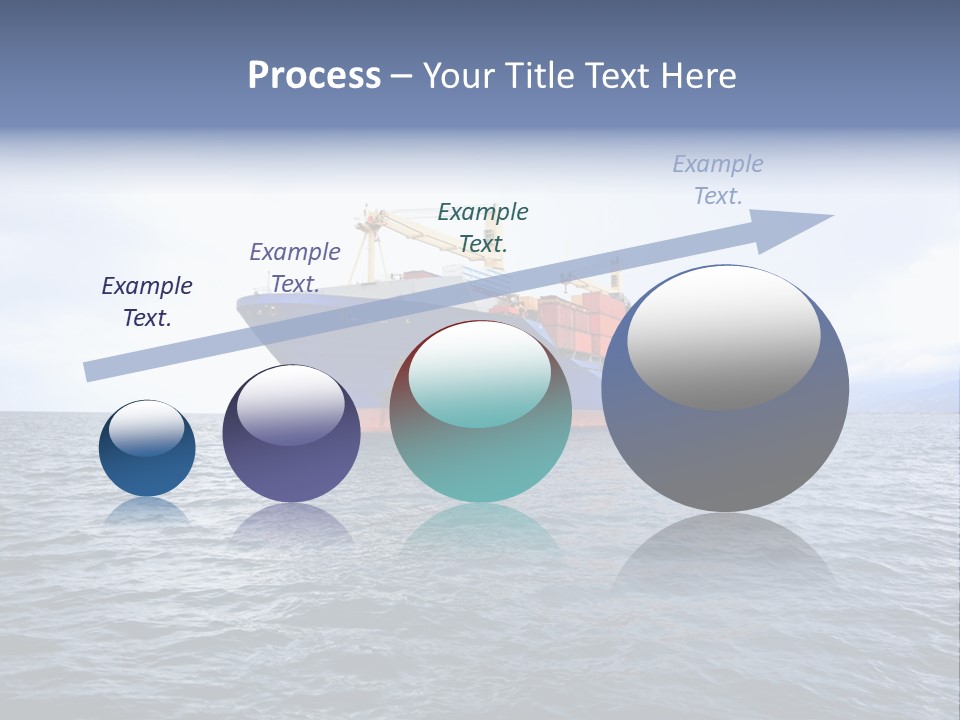 Carrier Blue Water PowerPoint Template