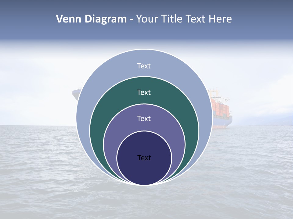 Carrier Blue Water PowerPoint Template