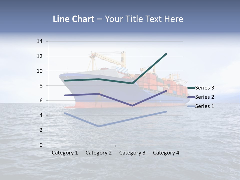 Carrier Blue Water PowerPoint Template