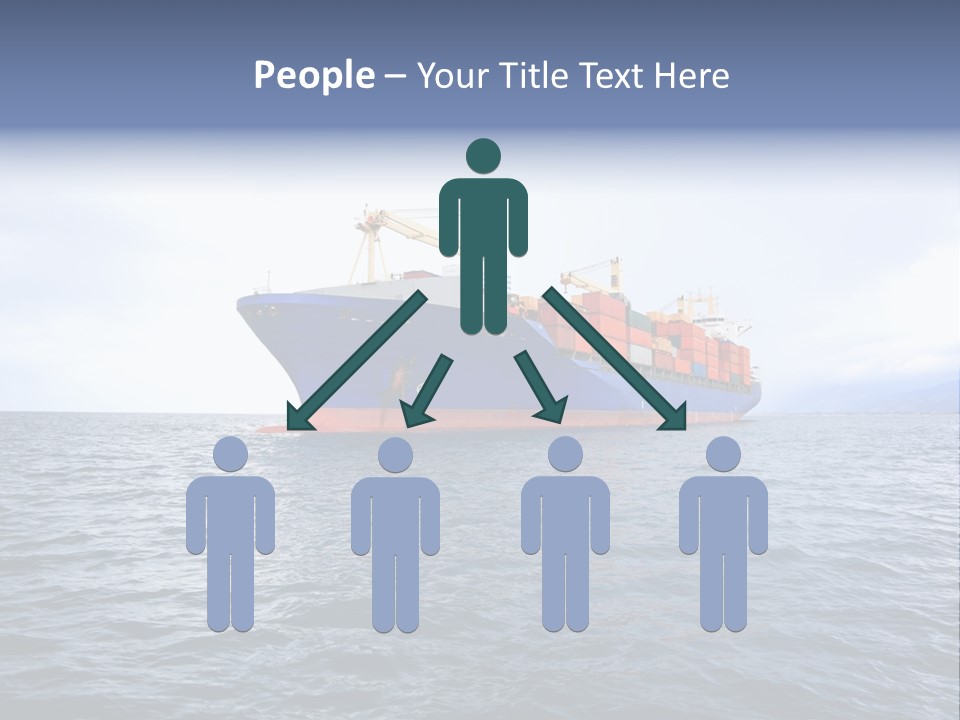 Carrier Blue Water PowerPoint Template