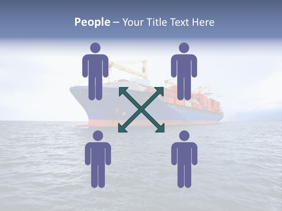 Carrier Blue Water PowerPoint Template