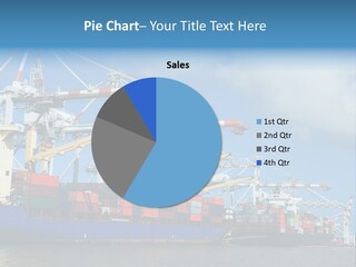 Business Freight Vessel PowerPoint Template