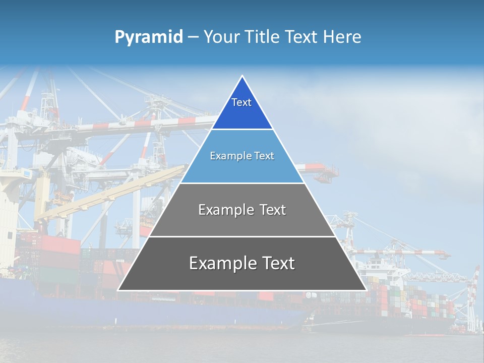 Business Freight Vessel PowerPoint Template