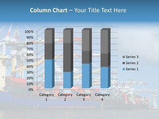 Business Freight Vessel PowerPoint Template