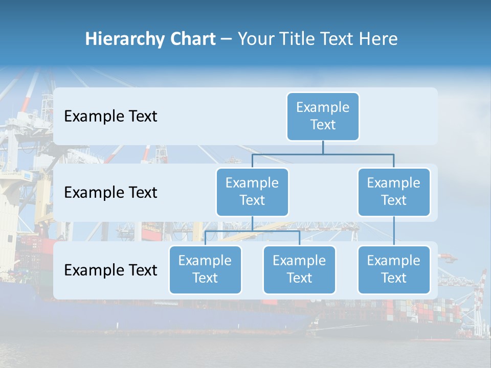 Business Freight Vessel PowerPoint Template