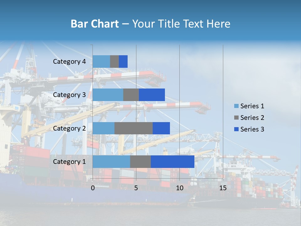 Business Freight Vessel PowerPoint Template
