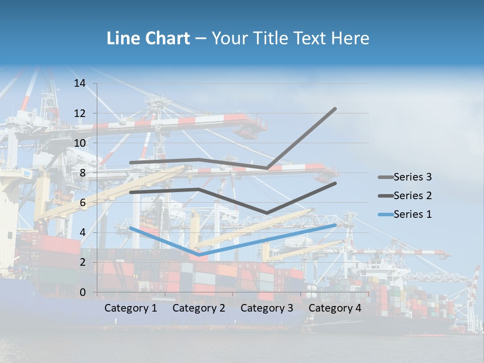 Business Freight Vessel PowerPoint Template