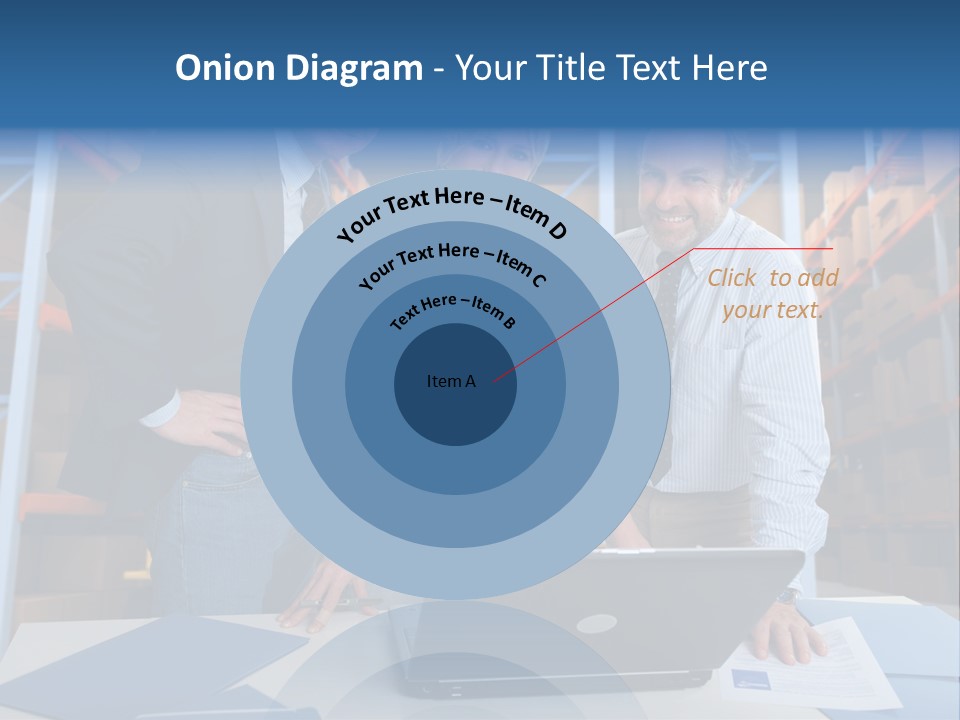 Usine Hangar Transpalette PowerPoint Template