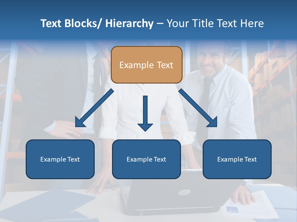 Usine Hangar Transpalette PowerPoint Template