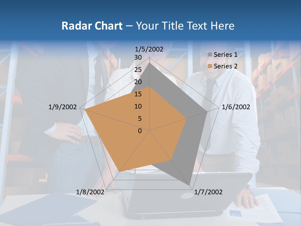 Usine Hangar Transpalette PowerPoint Template