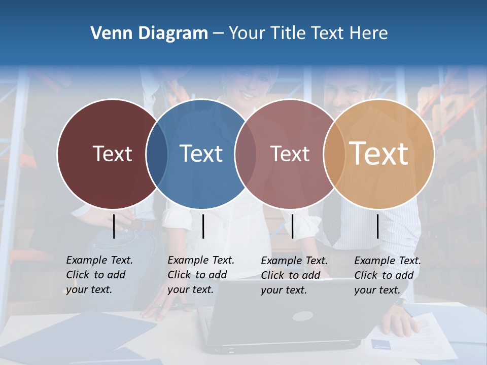 Usine Hangar Transpalette PowerPoint Template