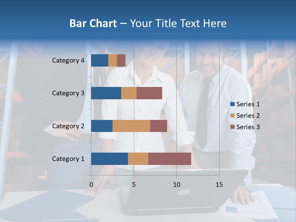Usine Hangar Transpalette PowerPoint Template