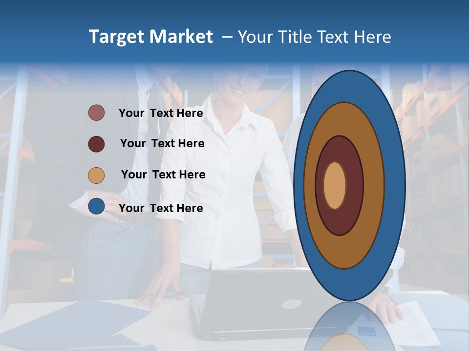 Usine Hangar Transpalette PowerPoint Template