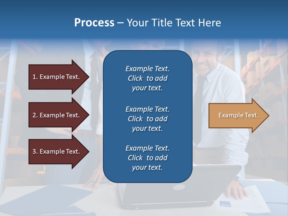Usine Hangar Transpalette PowerPoint Template