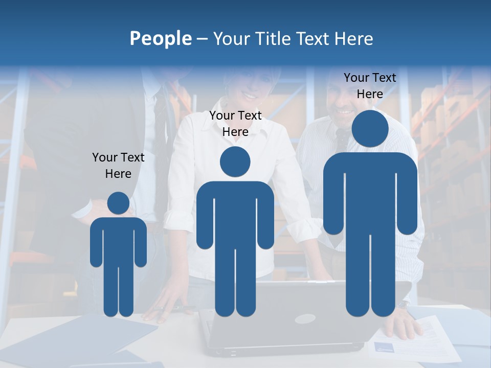 Usine Hangar Transpalette PowerPoint Template