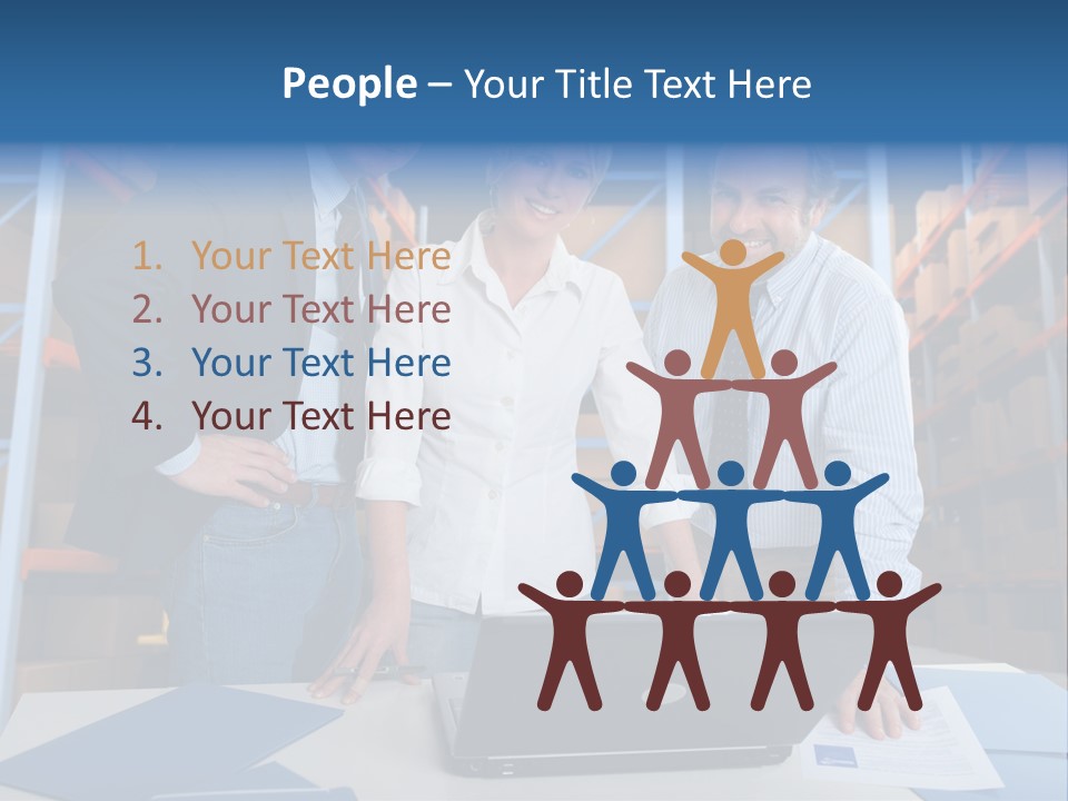 Usine Hangar Transpalette PowerPoint Template