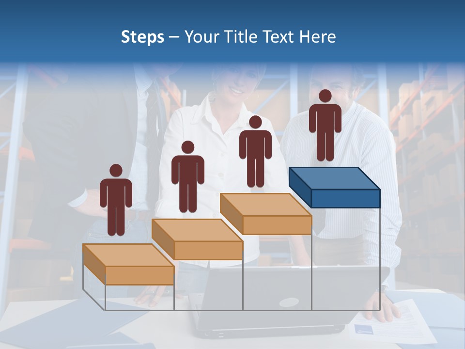 Usine Hangar Transpalette PowerPoint Template