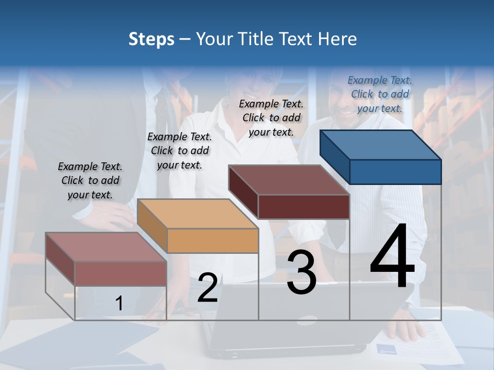 Usine Hangar Transpalette PowerPoint Template