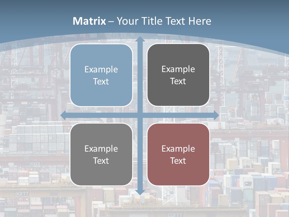 Truck Commercial Industry PowerPoint Template
