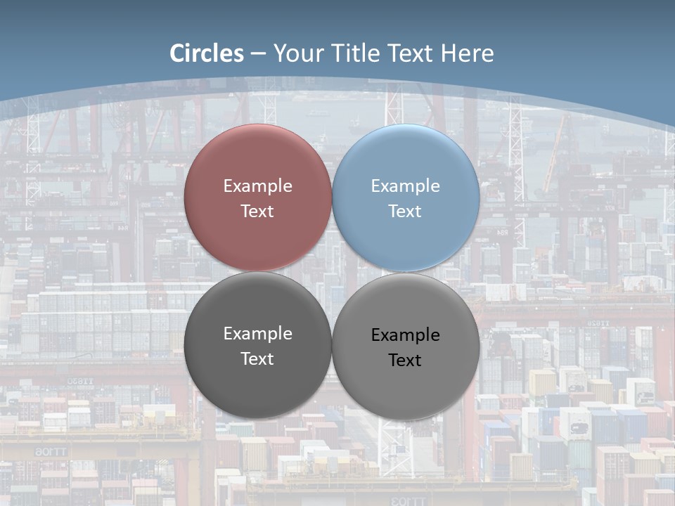 Truck Commercial Industry PowerPoint Template