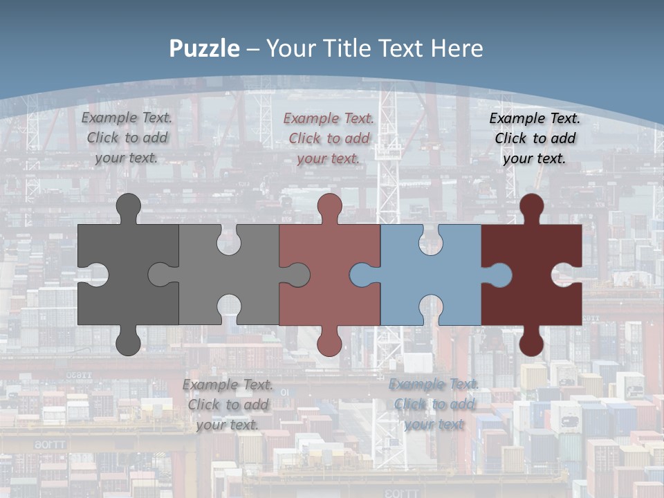 Truck Commercial Industry PowerPoint Template