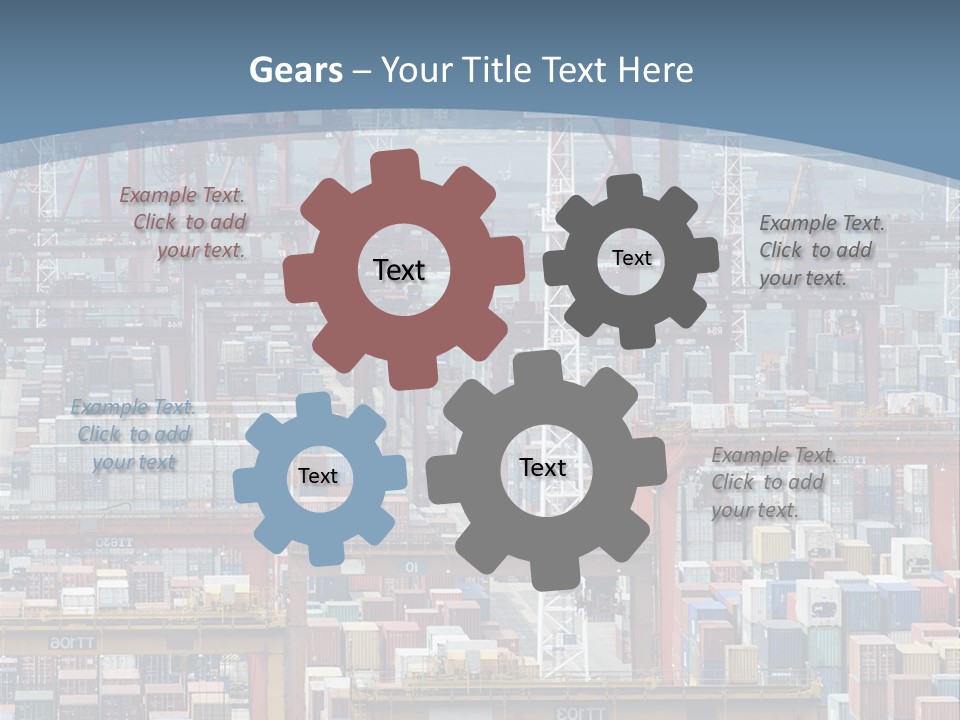 Truck Commercial Industry PowerPoint Template