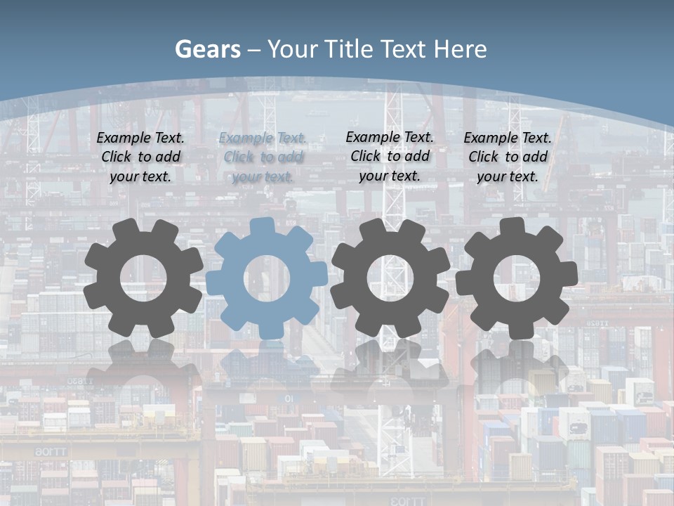 Truck Commercial Industry PowerPoint Template