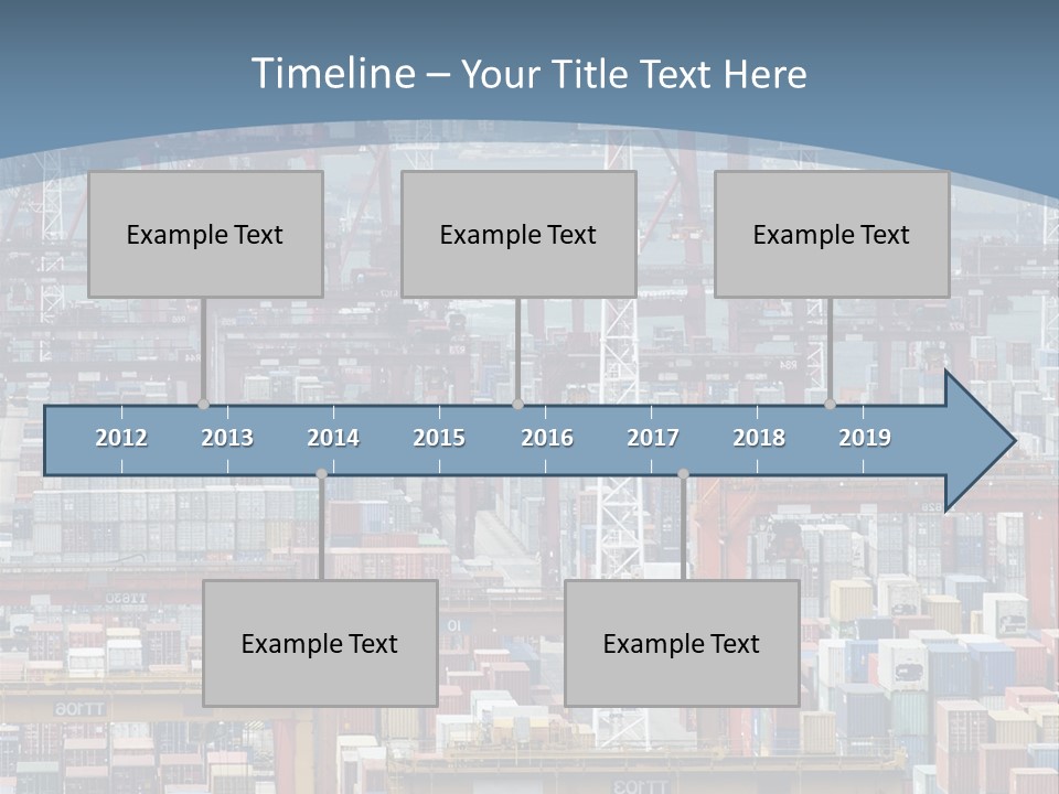 Truck Commercial Industry PowerPoint Template