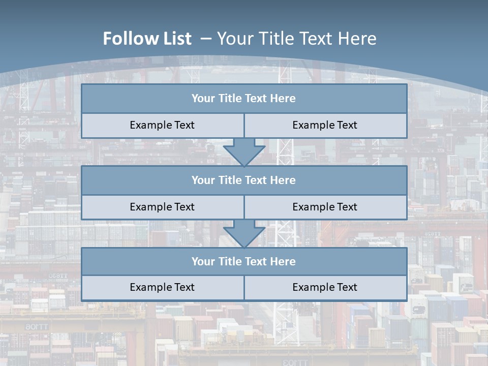 Truck Commercial Industry PowerPoint Template