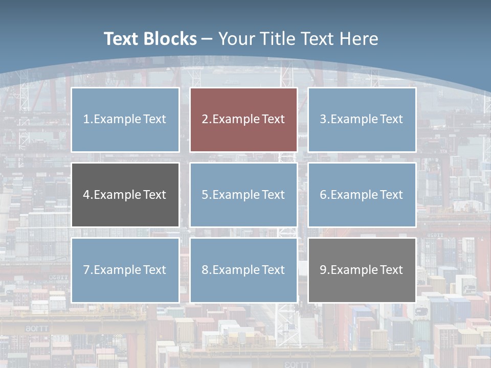 Truck Commercial Industry PowerPoint Template