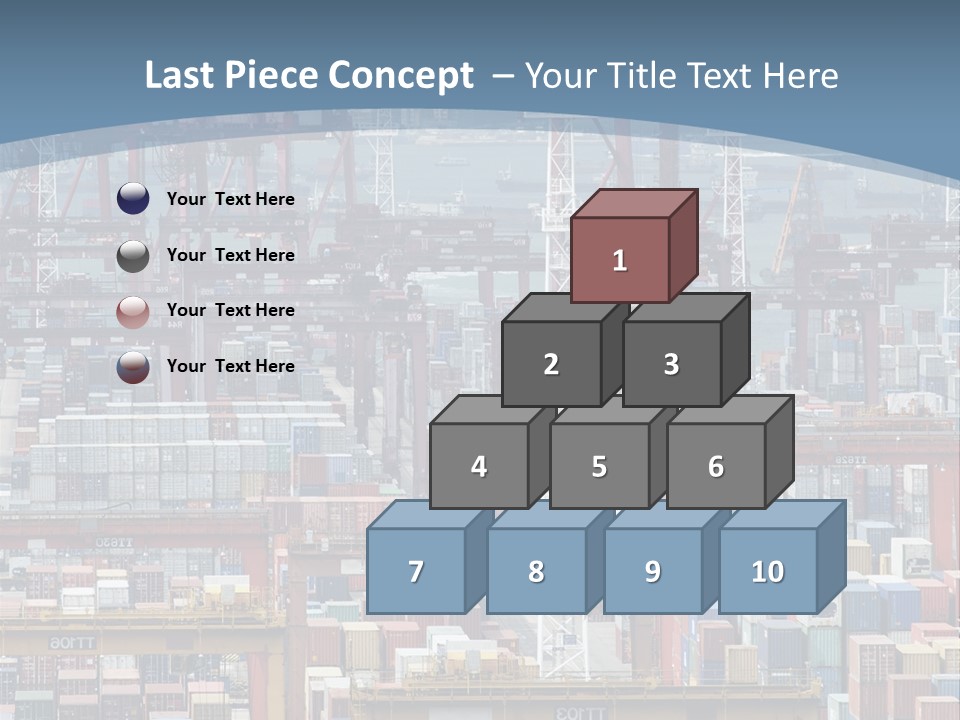 Truck Commercial Industry PowerPoint Template