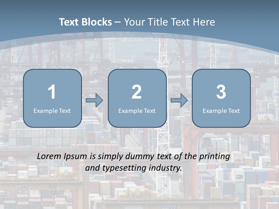 Truck Commercial Industry PowerPoint Template