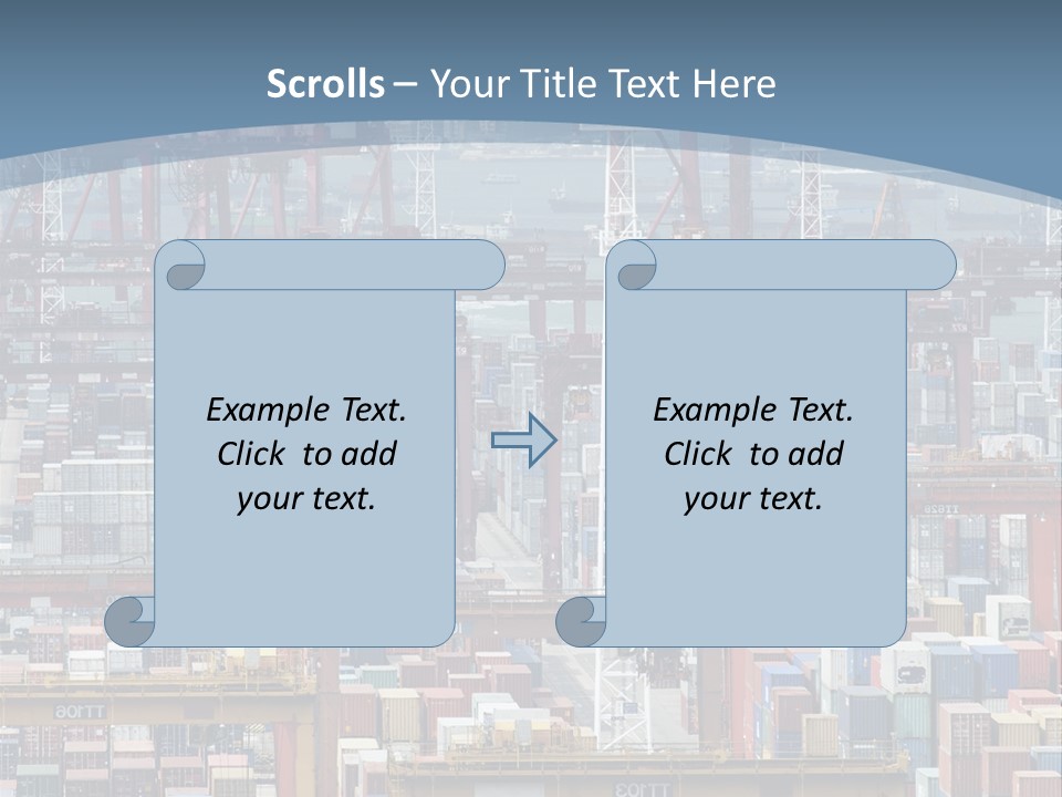 Truck Commercial Industry PowerPoint Template