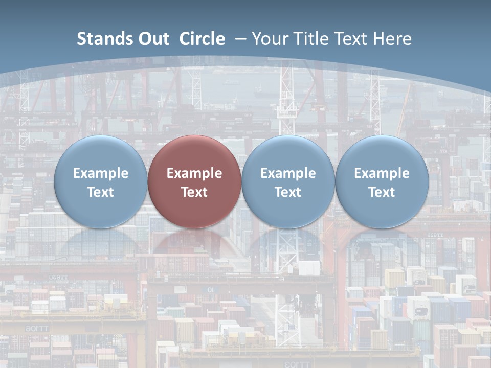 Truck Commercial Industry PowerPoint Template