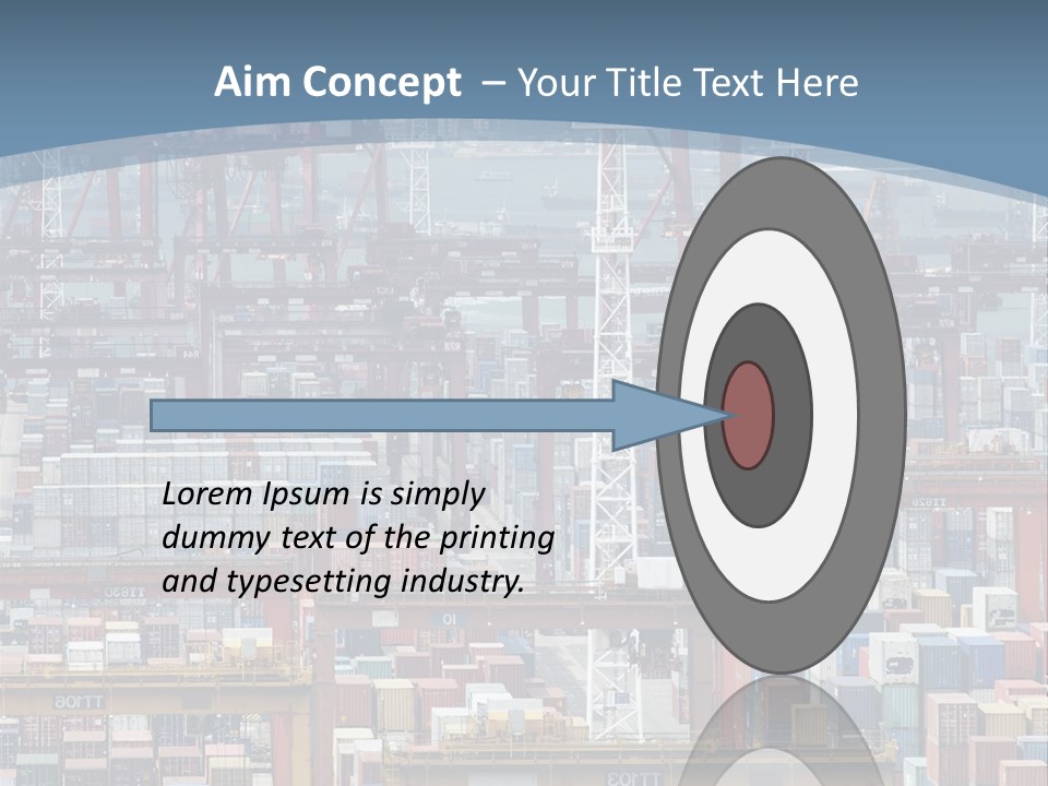 Truck Commercial Industry PowerPoint Template
