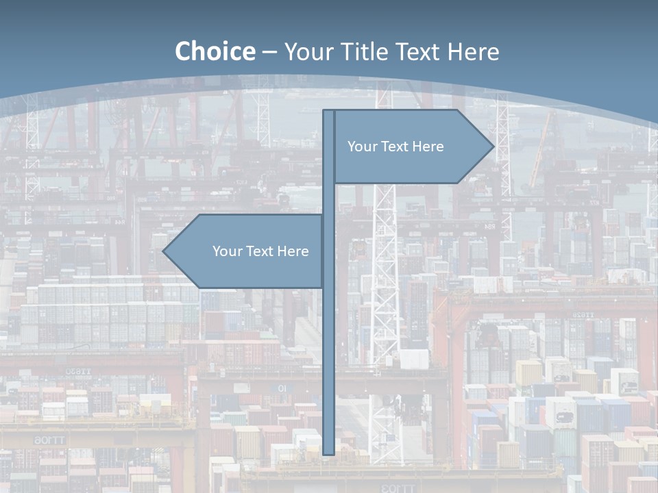 Truck Commercial Industry PowerPoint Template